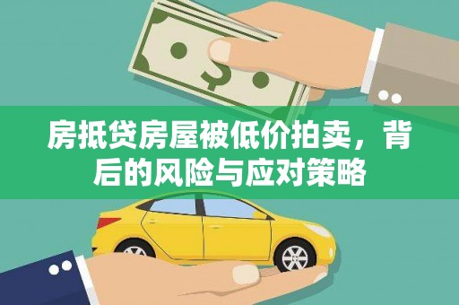 三湾房抵贷房屋被低价拍卖，背后的风险与应对策略